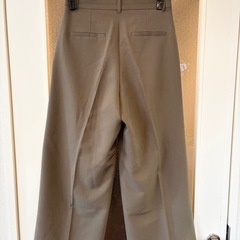 【UNTITLE】カーキロングパンツの画像