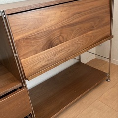 無印良品 スチールユニットシェルフ 引出しなど の画像