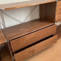 無印良品 スチールユニットシェルフ 引出しなど の画像