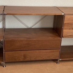 無印良品 スチールユニットシェルフ 引出しなど 