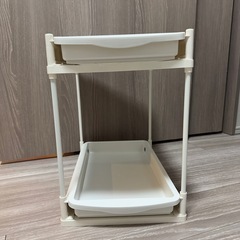 【取引成立】キッチン下収納　ラック　スライドの画像
