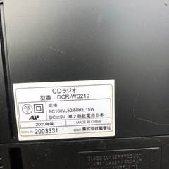 NO：3096 ZEPEAL CDラジオ　2020年製‼️超お買い得品❣️の画像