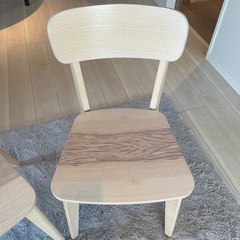 IKEAダイニングチェア2脚の画像