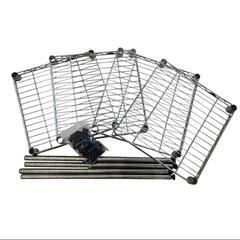【美品】Home ERECTA　ホームエレクター　 ラック　 シェルフ　収納　 棚　 スチールラック　 メタルラック　幅45 の画像