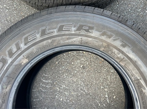 【新車外し】bridgestone DUELER HR 255/70R18