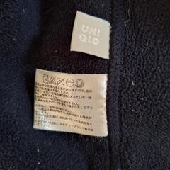 UNIQLO　ユニクロ　フリースジャケット 紺 お譲りしますの画像