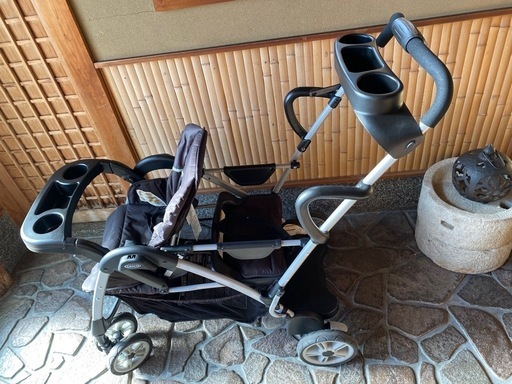 【お取引き済】美品☆快適二人乗りベビーカー