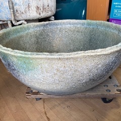 水鉢　直径76cm メダカ　水草　庭　ガーデニングの画像