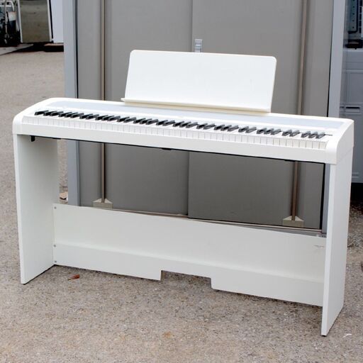 TS024)KORG 電子ピアノB2 2020年製 88鍵 アダプタ別メーカー品 音色数12 ステレオPCM音源 楽器 コルグ
