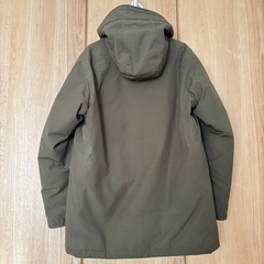 メンズ 暖かダウンコートの画像