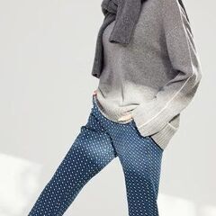 DoCLASSE（ドゥクラッセ）プレミアサーモ・ストレートスリムパンツ　11号の画像