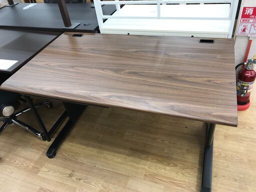 ★ジモティ割あり★  PCデスク 茶色 H70×W120×D70 クリーニング済み KJ7317