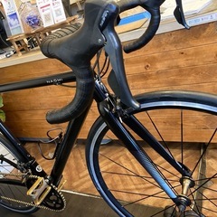 FUJI NAOMIチェーン新品！】カーボンフォーク アルミフレーム 2×9速