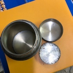 茶筒錫製❣️(梅、竹、菊、蘭）　　値下げ超お買い得品‼️の画像