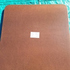 萩原（Hagihara）こたつ天板コタツこたつ 天板 【天板のみの買い替えに】幅80和風 シンプルブラウン 1台KT-507-80の画像