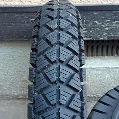 ジャイロX スノータイヤ3点セット リアホイール付きの画像