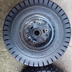 ジャイロX スノータイヤ3点セット リアホイール付きの画像