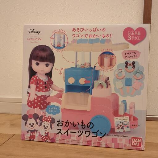 ディズニー　レミン＆ソラン　おかいものスイーツワゴン　おもちゃ　レミン　ソラン　コルネ　メルちゃん
