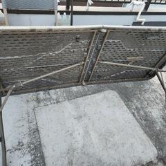 ガーデンテーブルセット5点の画像