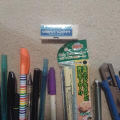 　沢山あります。各種筆記用具の画像