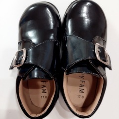 子供靴・黒・17.0cm・anyFAM