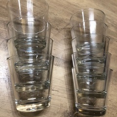 グラス　ガラスコップ 9個セットの画像
