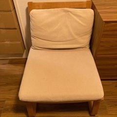 無印良品　リビングでもダイニングでも使えるソファの画像