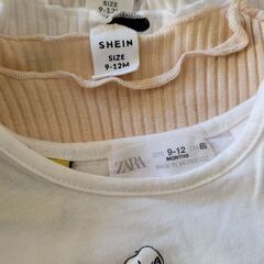 ZARA 他購入　長袖　size9～12Mの画像