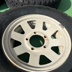 三菱ジープ 純正ホイール 15インチ 4本の画像