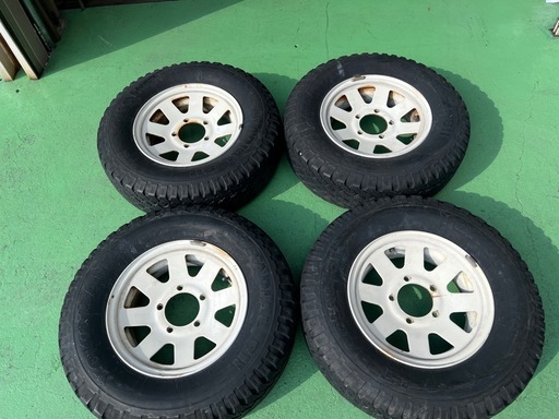 三菱ジープ 純正ホイール 15インチ 4本