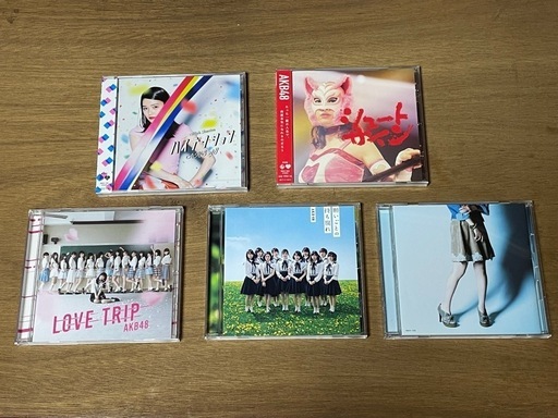 【一部未開封】AKB48 CD5枚セット