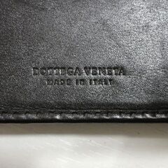 BOTTEGA VENETA マネークリップ ダークブラウン 札入れ 財布 ウォレット イントレチャート レザー ボッテガヴェネタ 札幌市 中央区 南12条の画像