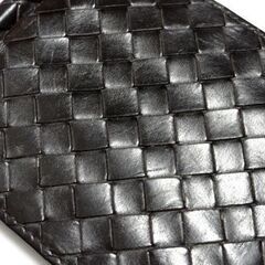 BOTTEGA VENETA マネークリップ ダークブラウン 札入れ 財布 ウォレット イントレチャート レザー ボッテガヴェネタ 札幌市 中央区 南12条の画像