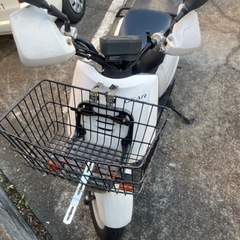 ヤマハ　ギア　50cc 27886km フロントバスケット付き