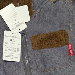 新品未使用 ベビー防寒カバーオール サイズ：80cmの画像