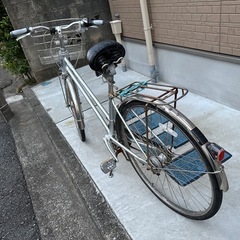 【受け取り予定者決定しました】自転車　Panasonicの画像