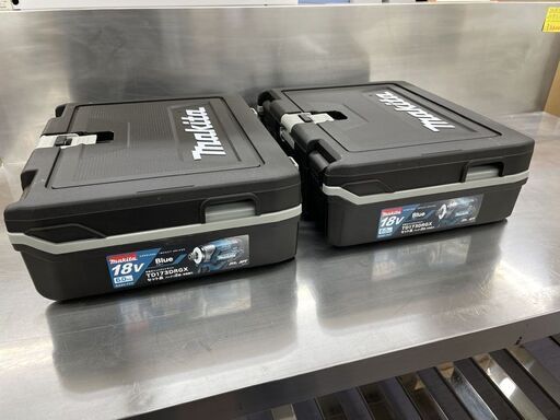 新品 ２個セット マキタ TD173DRGX ブルー 充電式インパクトドライバ バッテリBL1860B×2本・充電器DC18RF・ケー