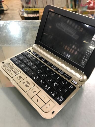 ★電子辞書 カシオ XD-JTZ6000 シャンパンゴールド 加工 学習 勉強 辞書 堺市深井 【ジャングルジャングル深井店】