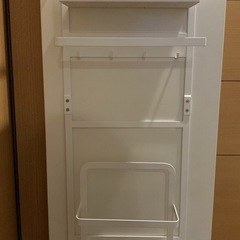山崎実業　tower マグネット収納　ホワイト　