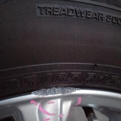 185/65R15 アルミ　タイヤ　4本セット　No.55の画像