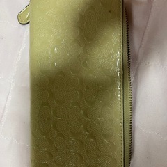中古品　coach 長財布の画像