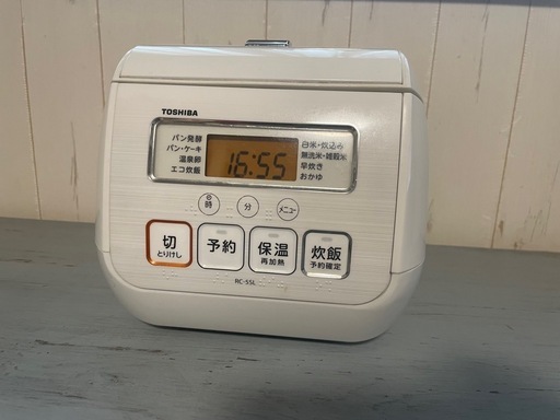 【決まりました】東芝炊飯器3合炊き