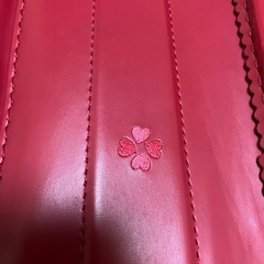 ランドセル　中古品　赤　ピンク　の画像