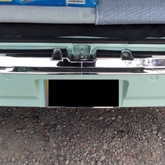 ハイゼットカーゴ現行クルーズ用 ナンバーメッキ