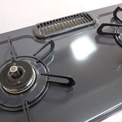 新札幌 動作品 パロマ Paloma ガスコンロ IC-S806BM-R /ガステーブル /片面焼き /右強火 /LPガス /2023年製/No.2974の画像