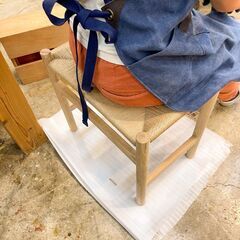 ペーパーコード座編み（封筒編み）のワークショップ開催！の画像