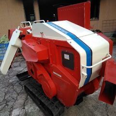 ハーベスタ　自走式脱穀機　実働　ガソリン　5馬力