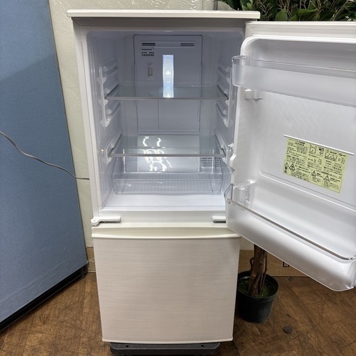 I436 ? SHARP 冷蔵庫 (137L) 2ドア ⭐ 動作確認済 ⭐ クリーニング済
