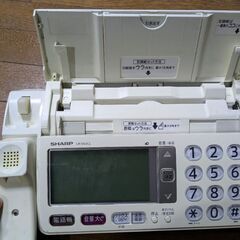 SHARP　電話　FAXの画像