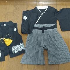 紋付き袴風ロンパース　90cm